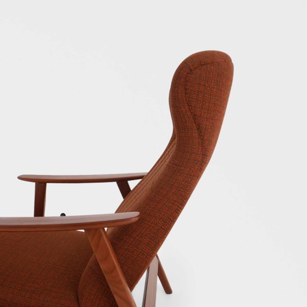 Retro Lenestol i Teak med Vipp - Image 8