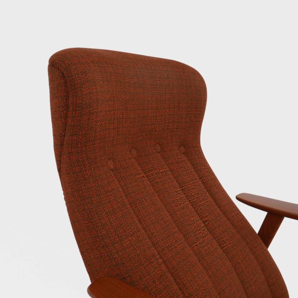 Retro Lenestol i Teak med Vipp - Image 13