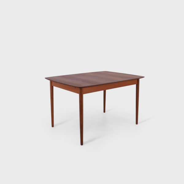 Retro Spisebord i Teak | 2 Ileggsplater