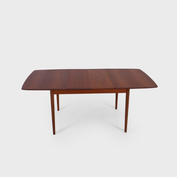 Retro Spisebord i Teak | 2 Ileggsplater - Image 5