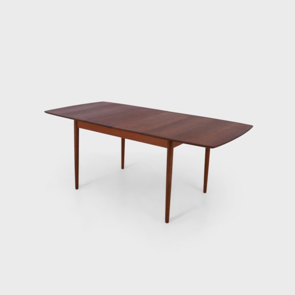 Retro Spisebord i Teak | 2 Ileggsplater - Image 11