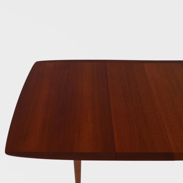 Retro Spisebord i Teak | 2 Ileggsplater - Image 6