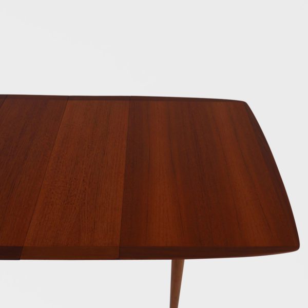 Retro Spisebord i Teak | 2 Ileggsplater - Image 7