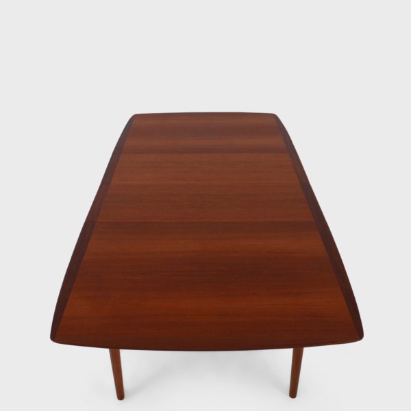 Retro Spisebord i Teak | 2 Ileggsplater - Image 8