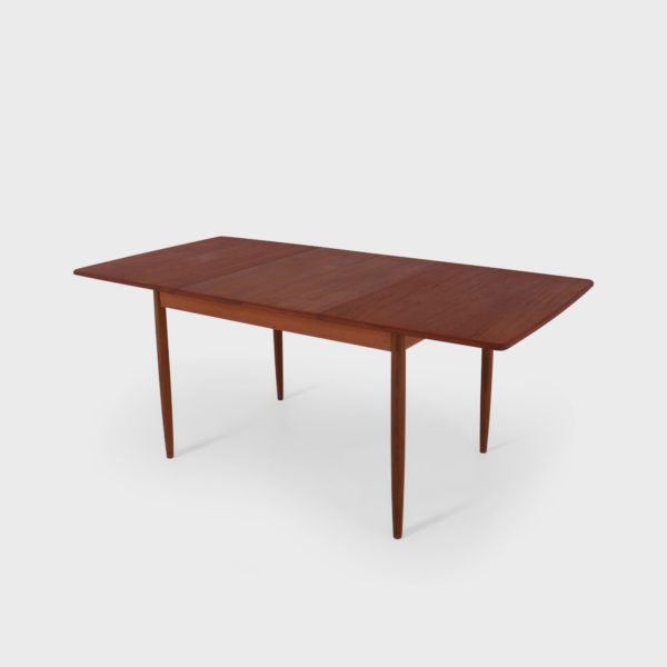 Retro Spisebord i Teak | 2 Ileggsplater - Bilde 3