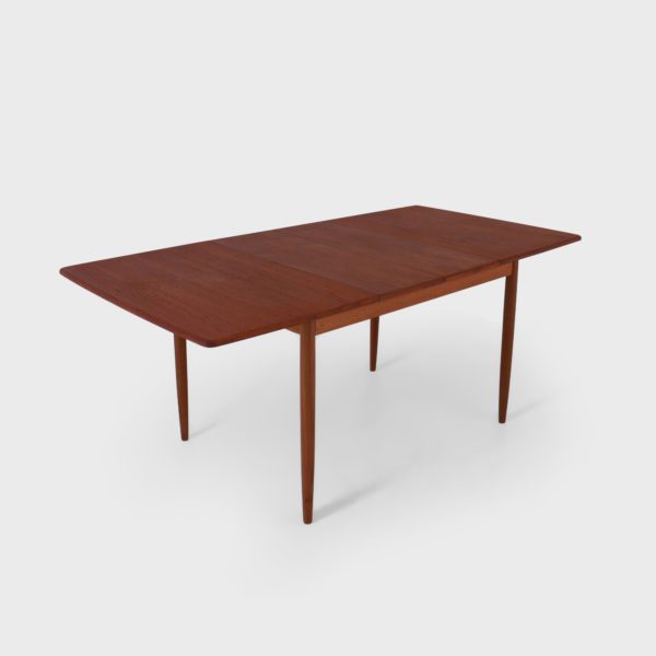 Retro Spisebord i Teak | 2 Ileggsplater - Bilde 5