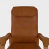 "Bizon" Lenestol av Hans Christian for Rykken & Co | Skinn - Image 9