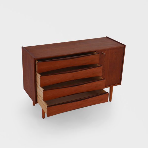 "Spekter Combi I" Kommode av Fredrik Kayser for Skeie & Co | Teak - Image 6