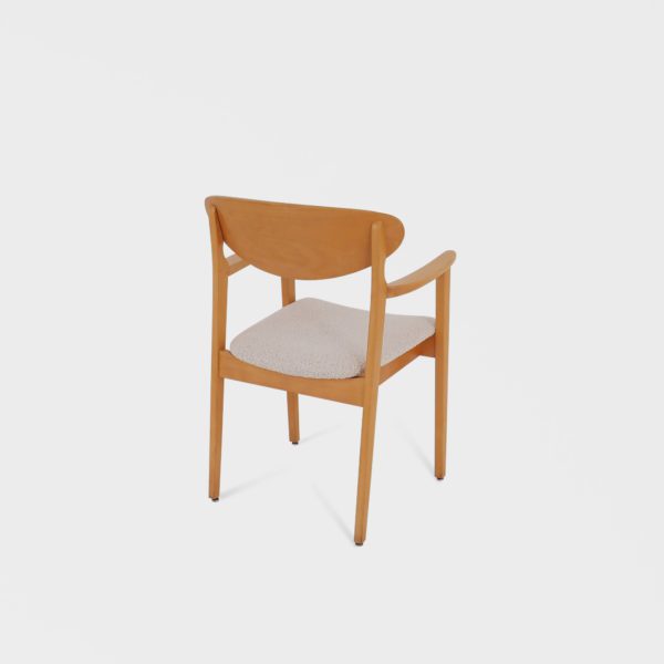 Kun 6 stk igjen, Vintage Spisestuestoler | Nyomtrukket i Boucle - Bilde 8
