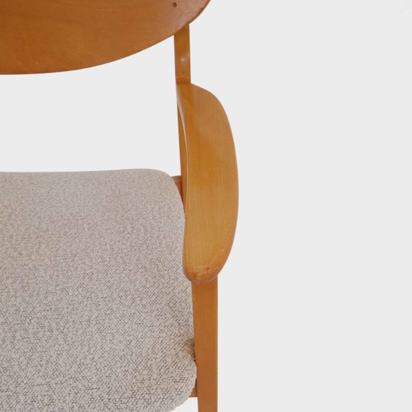 Kun 6 stk igjen, Vintage Spisestuestoler | Nyomtrukket i Boucle - Bilde 5