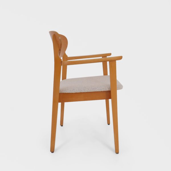 Kun 6 stk igjen, Vintage Spisestuestoler | Nyomtrukket i Boucle - Bilde 12