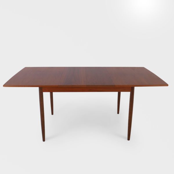 Retro Spisebord i Teak | 2 Ileggsplater - Image 4