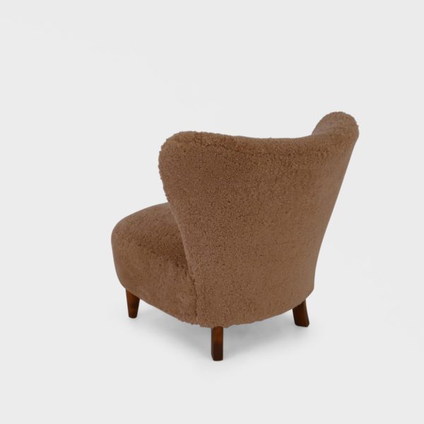 Vintage Lenestol | Nyomtrukket i Saueskinn - Bilde 5