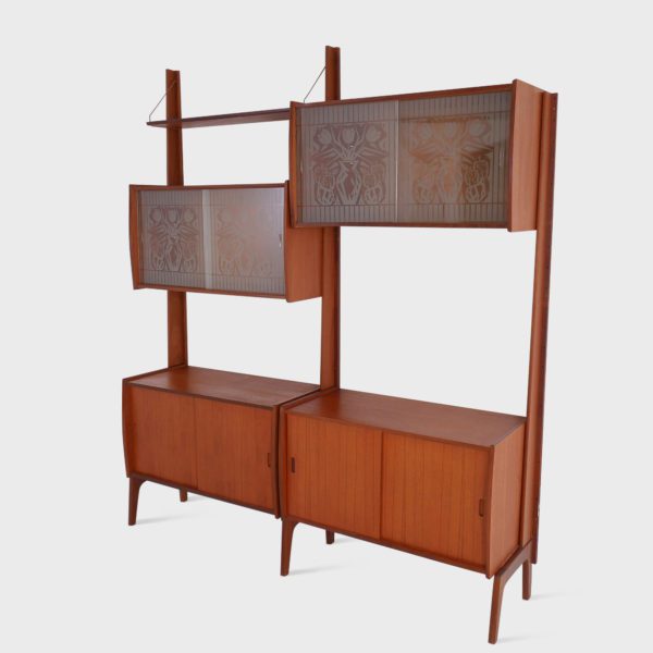 Vintage Teak Reol