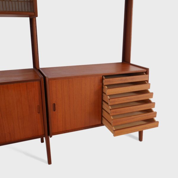 Vintage Teak Reol - Image 7