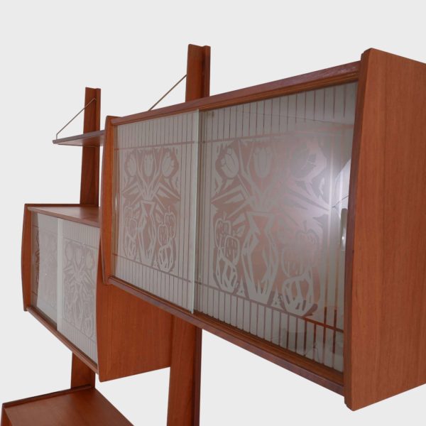 Vintage Teak Reol - Image 10