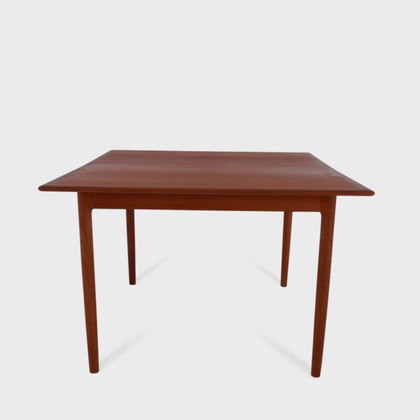Nydelig kvadratisk Spisebord med 2 ileggsplater | Teak - Image 2