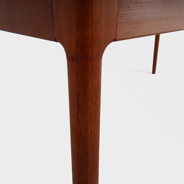 Nydelig kvadratisk Spisebord med 2 ileggsplater | Teak - Image 7