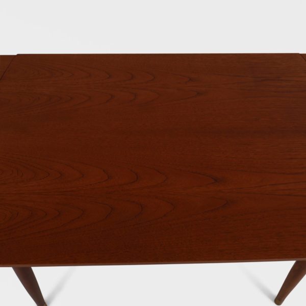 Retro Spisebord med Hollandsk Uttrekk i Teak | 240 cm - Image 8