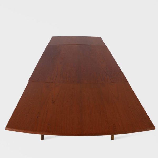 Retro Spisebord med Hollandsk Uttrekk i Teak | 240 cm - Image 12