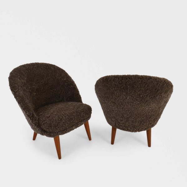Vintage Lenestoler | Nyomtrukket i Saueskinn - Image 3