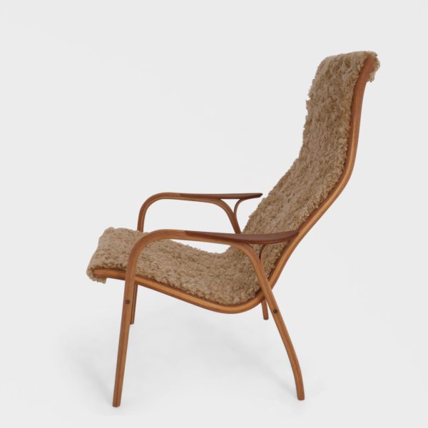 Vintage “Lamino” Lenestol og Skammel av Yngve Ekström for Swedese | Teak & Eik - Image 5