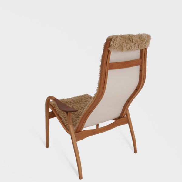 Vintage “Lamino” Lenestol og Skammel av Yngve Ekström for Swedese | Teak & Eik - Image 6