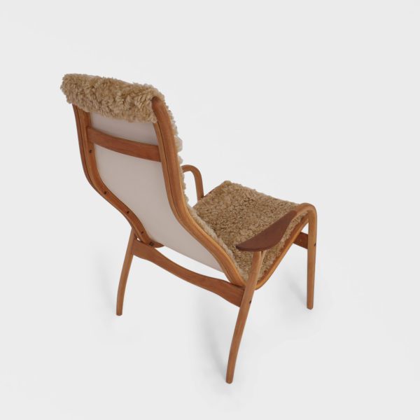 Vintage “Lamino” Lenestol og Skammel av Yngve Ekström for Swedese | Teak & Eik - Image 8