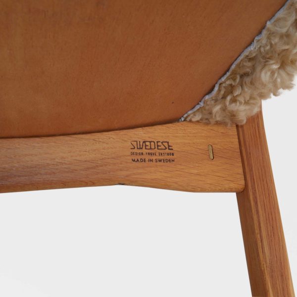 Vintage “Lamino” Lenestol og Skammel av Yngve Ekström for Swedese | Teak & Eik - Image 10