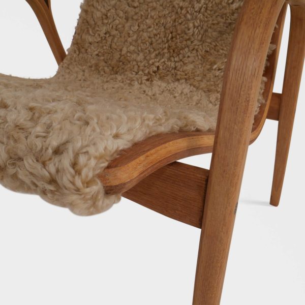 Vintage “Lamino” Lenestol og Skammel av Yngve Ekström for Swedese | Teak & Eik - Image 14