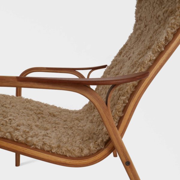 Vintage “Lamino” Lenestol og Skammel av Yngve Ekström for Swedese | Teak & Eik - Image 15