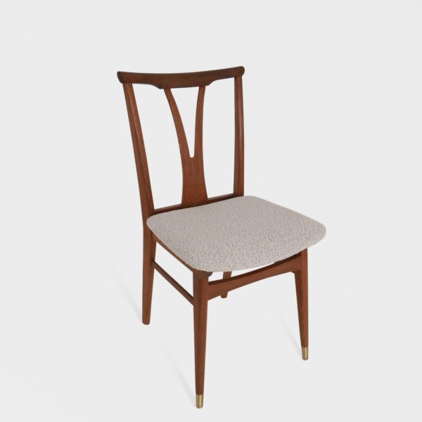 Retro Spisestuestoler| Nyomtrukket i Boucle - Image 2