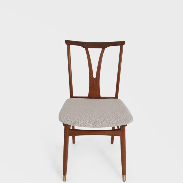 Retro Spisestuestoler| Nyomtrukket i Boucle - Image 3