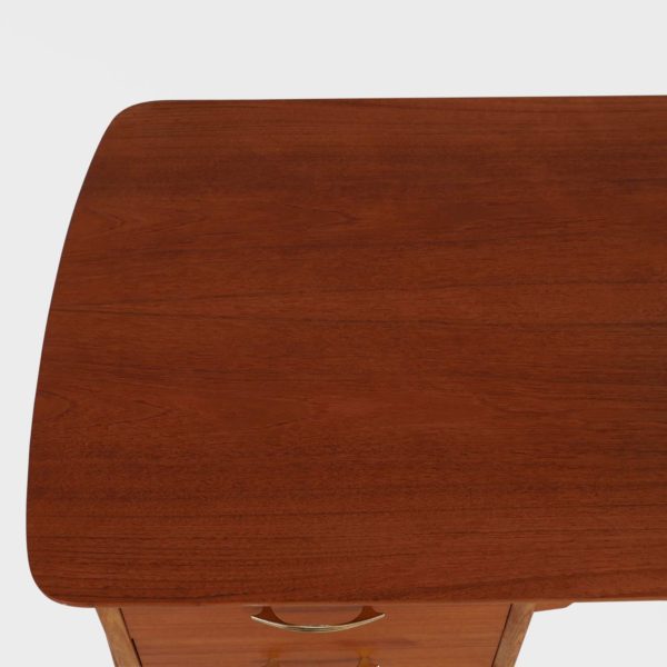 Vintage Skrivebord i Teak - Image 4
