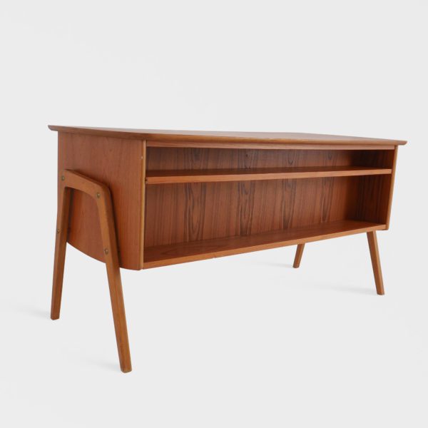 Vintage Skrivebord i Teak - Image 9