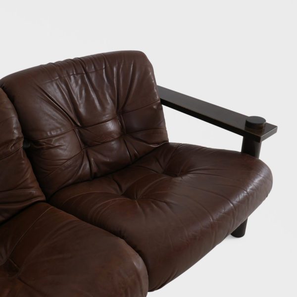 2-Seter Vintage Sofa av Stranda Industri | Skinn - Bilde 9