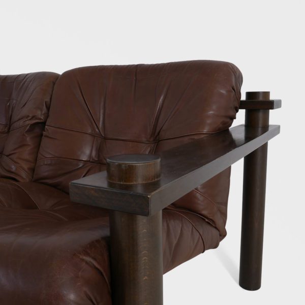 2-Seter Vintage Sofa av Stranda Industri | Skinn - Bilde 10