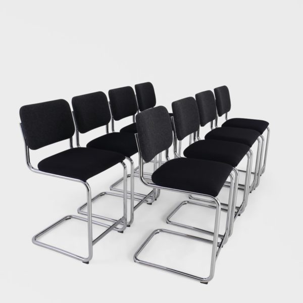 Originale "Cesca" Barstoler av Marcel Breuer Produsert av Knoll