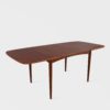 Retro Spisebord i Teak | 2 Ileggsplater