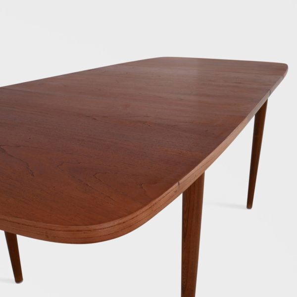 Retro Spisebord i Teak | 2 Ileggsplater - Bilde 10
