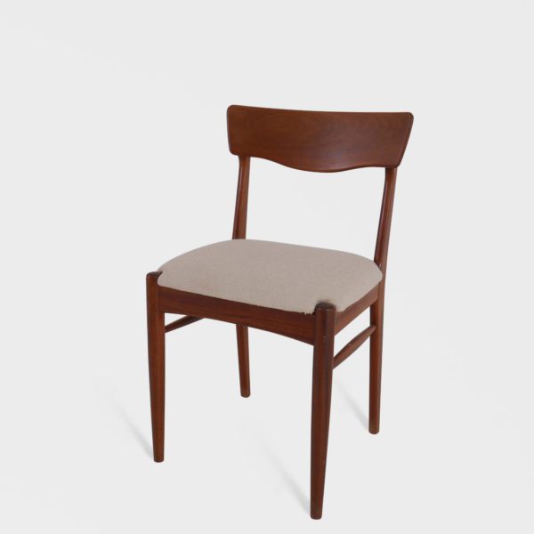 “Modell 63” Retro Spisestuestoler av Gustav Bahus | Teak - Image 3