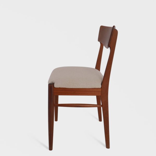 “Modell 63” Retro Spisestuestoler av Gustav Bahus | Teak - Image 5