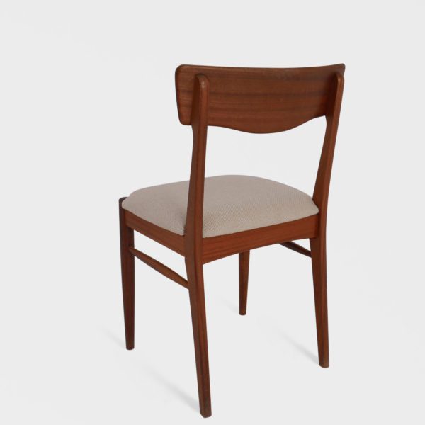 “Modell 63” Retro Spisestuestoler av Gustav Bahus | Teak - Image 6