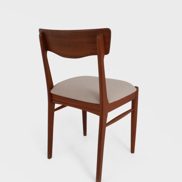 “Modell 63” Retro Spisestuestoler av Gustav Bahus | Teak - Image 8
