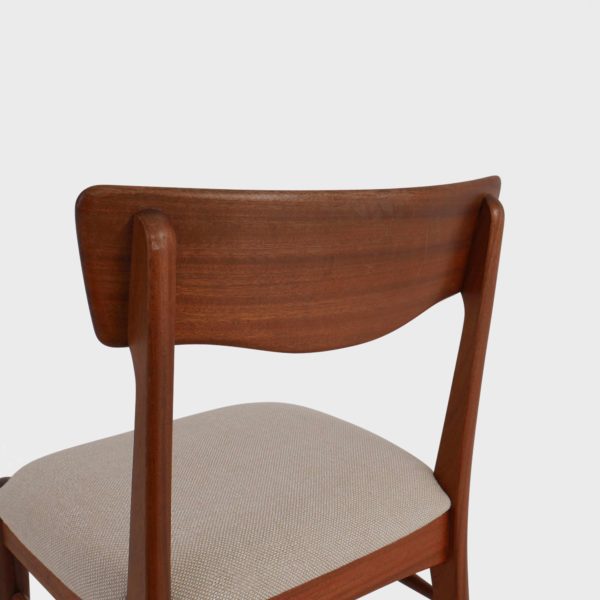 “Modell 63” Retro Spisestuestoler av Gustav Bahus | Teak - Image 9