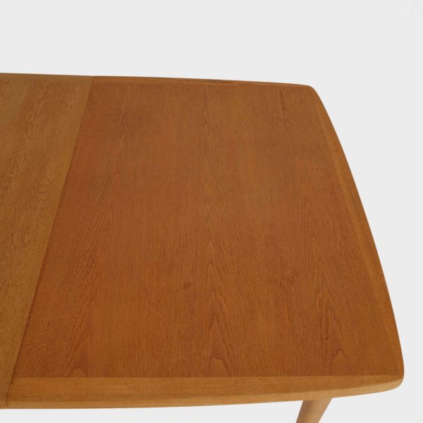 Retro Spisebord i Eik med 2 Ileggsplater - Image 9