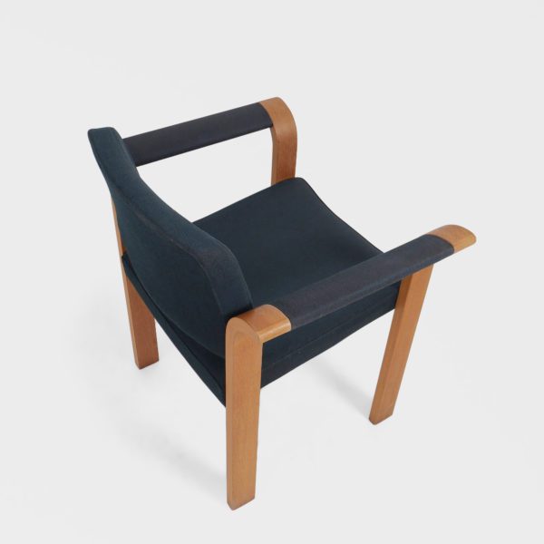 Danske "Modell 61" Armstoler i Eik Designet av Rud Thygesen & Johnny Sørensen for Magnus Olesen - Image 8