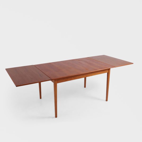 Retro Spisebord med Hollandsk Uttrekk | Teak