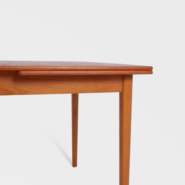 Retro Spisebord med Hollandsk Uttrekk | Teak - Bilde 9