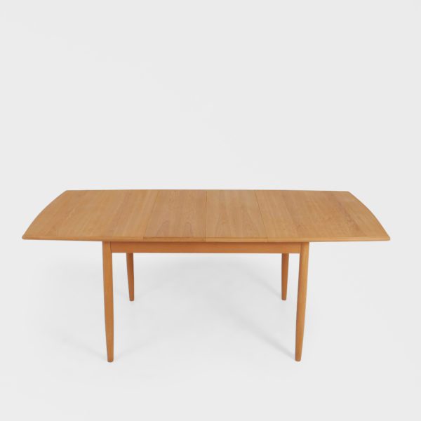 Vintage Spisebord i Eik | 2 Ileggsplater - Image 2